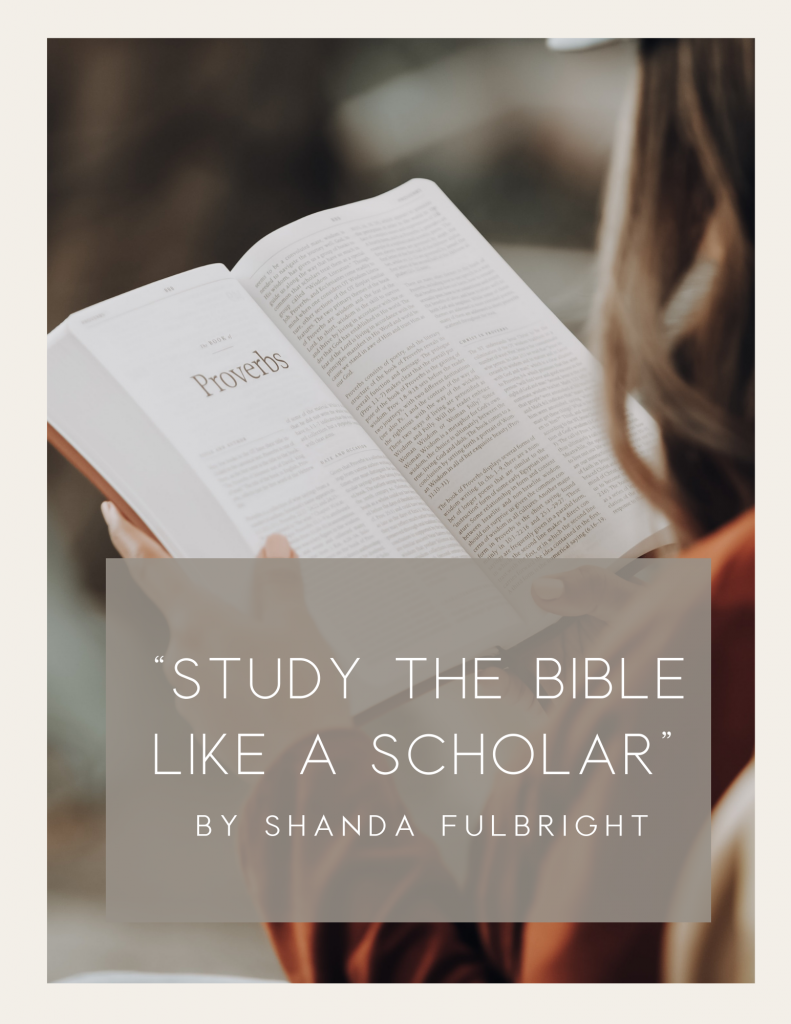 Study The Bible Like a Scholar” Online Course 1 791x1024 - How To Study The Bible Like A Scholar  2021